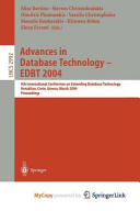Advances in Database Technology - EDBT 2004
