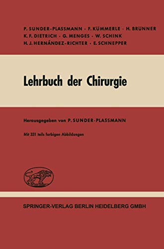 Lehrbuch Der Chirurgie