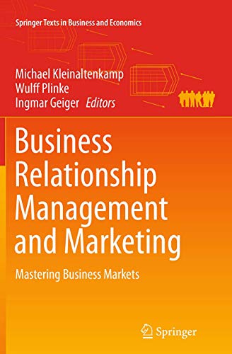 Business Relationship Management and Marketing