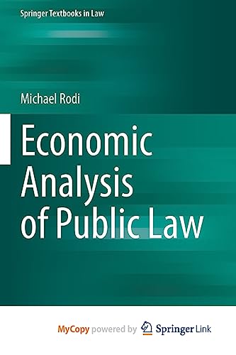 Economic Analysis of Public Law