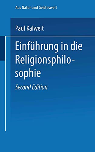 Einfuhrung in Die Religionsphilosophie