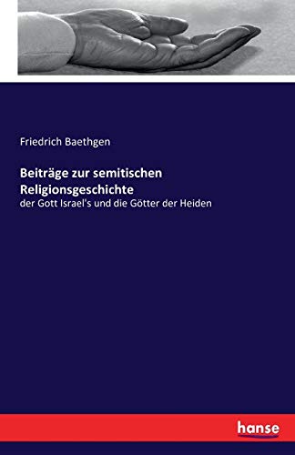 Beiträge zur semitischen Religionsgeschichte