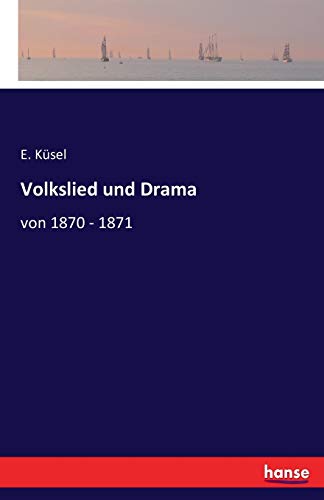 Volkslied und Drama