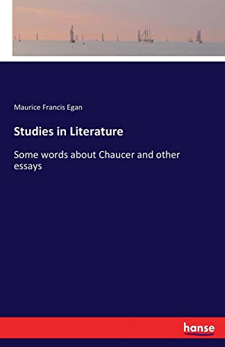 Studies in Literature