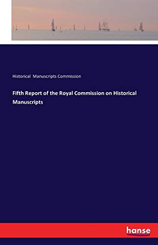 Fifth Report of the Royal Commission on Historical Manuscripts