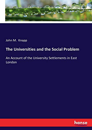 The Universities and the Social Problem