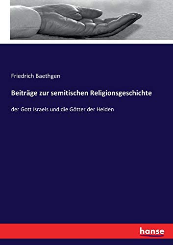 Beiträge zur semitischen Religionsgeschichte