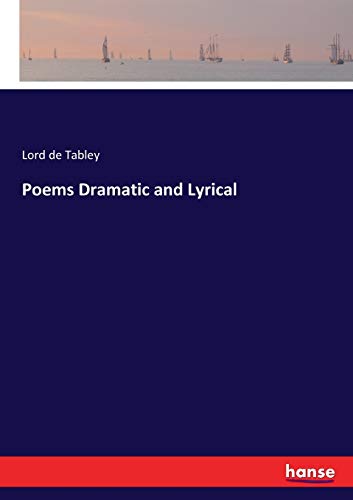 Poems Dramatic and Lyrical