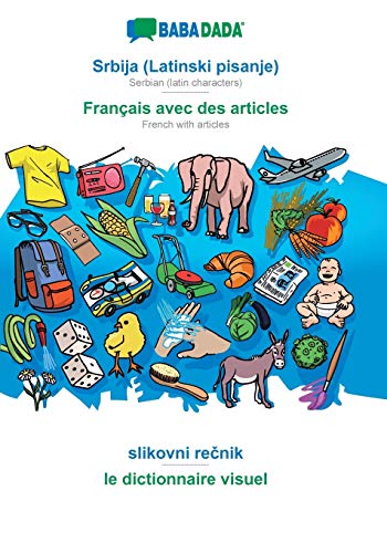 Srbija (Latinski pisanje) - Français avec des articles, slikovni rečnik