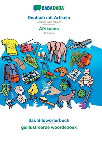 Deutsch mit Artikeln - Afrikaans, das Bildwörterbuch