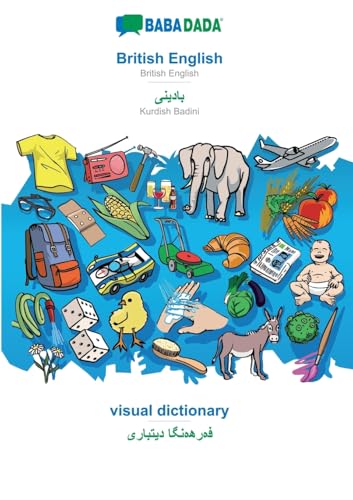 British English - Kurdish Badini (in arabic script), visual dictionary