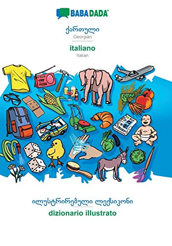 Georgian (in georgian script) - italiano, visual dictionary