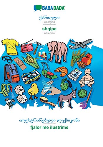 Georgian (in georgian script) - shqipe, visual dictionary