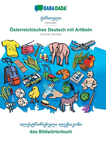 Georgian (in georgian script) - Österreichisches Deutsch mit Artikeln, visual dictionary