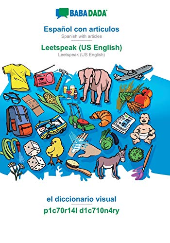 Español con articulos - Leetspeak (US English), el diccionario visual