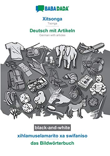 Xitsonga - Deutsch mit Artikeln, xihlamuselamarito xa swifaniso, BW