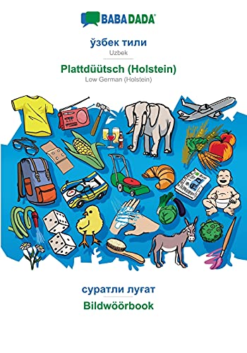 Uzbek (in cyrillic script) - Plattdüütsch (Holstein), visual dictionary