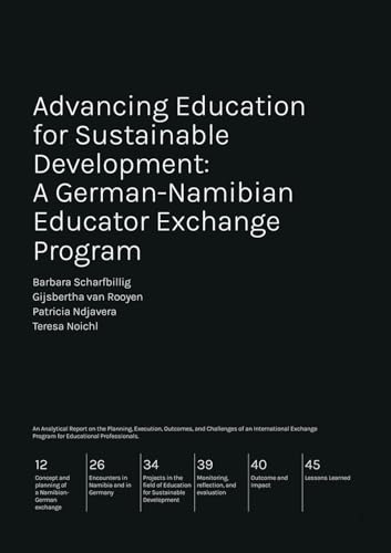 Advancing Education for Sustainable Development