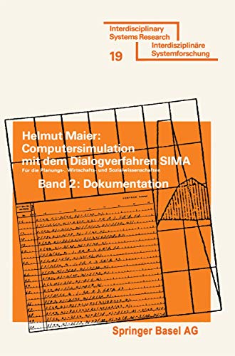 Computersimulation Mit Dem Dialogverfahren Sima Bd 2