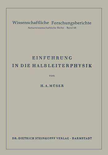 Einführung in die Halbleiterphysik