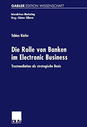 Die Rolle Von Banken Im Electronic Business