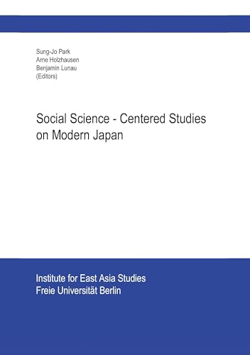 Social Science-Centered Studies on Modern Japan