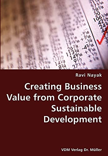 Creating Business Value from Corporate Sustainable Development