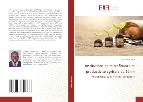 Institutions de microfinance et productivité agricole au Bénin