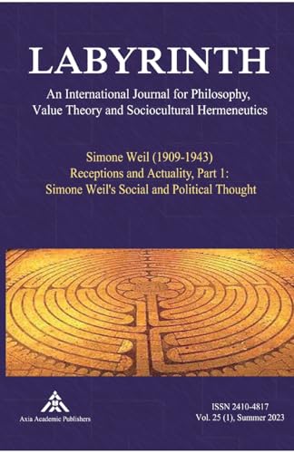 Simone Weil (1909-1943) Receptions and Actuality, Part 1