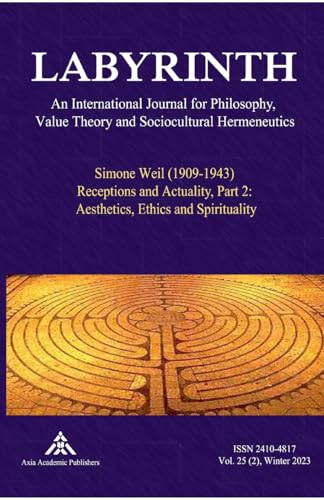 Simone Weil (1909-1943) Receptions and Actuality, Part 2
