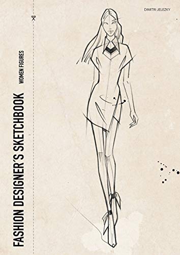 Fashion designer´s sketchbook - women figures