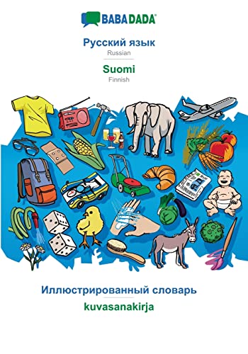 Russian (in cyrillic script) - Suomi, visual dictionary