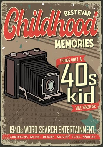 Best Ever Childhood Memories 1940s Word Search Entertainment