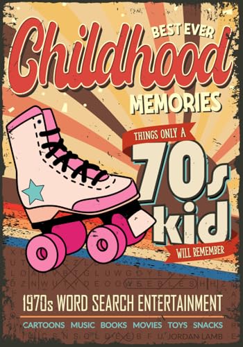 Best Ever Childhood Memories 1970s Word Search Entertainment