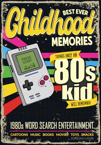 Best Ever Childhood Memories 1980s Word Search Entertainment