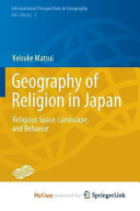 Geography of Religion in Japan