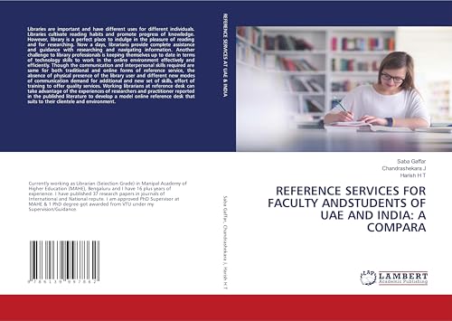 REFERENCE SERVICES FOR FACULTY ANDSTUDENTS OF UAE AND INDIA