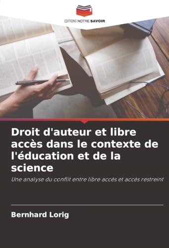 Droit d'auteur et libre accès dans le contexte de l'éducation et de la science