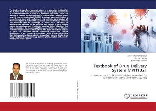 Textbook of Drug Delivery System MPH102T
