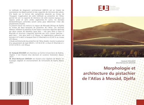 Morphologie et architecture du pistachier de l'Atlas à Messâd, Djelfa