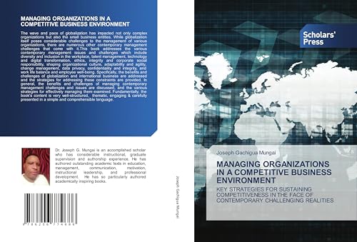 MANAGING ORGANIZATIONS IN A COMPETITIVE BUSINESS ENVIRONMENT