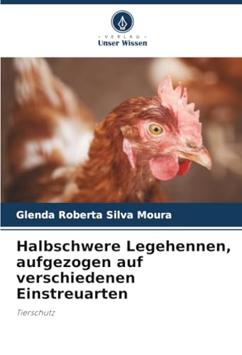 Halbschwere Legehennen, aufgezogen auf verschiedenen Einstreuarten