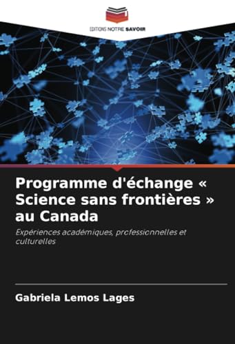 Programme d'échange  Science sans frontières  au Canada