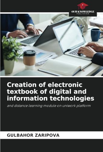 Creation of electronic textbook of digital and information technologies