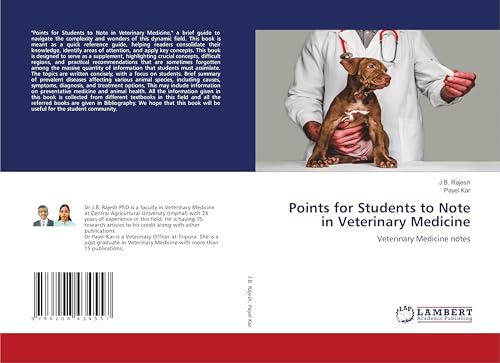 Points for Students to Note in Veterinary Medicine