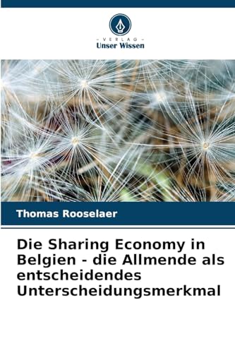 Die Sharing Economy in Belgien - die Allmende als entscheidendes Unterscheidungsmerkmal