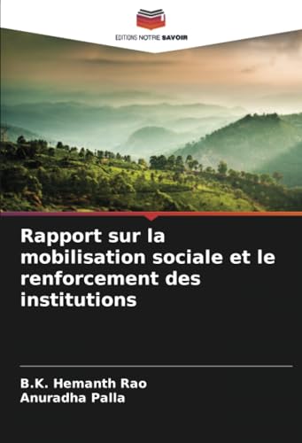 Rapport sur la mobilisation sociale et le renforcement des institutions