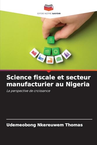 Science fiscale et secteur manufacturier au Nigeria