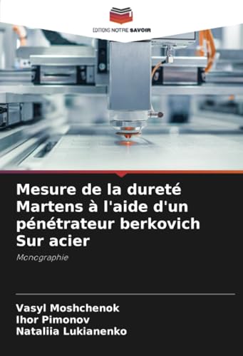 Mesure de la dureté Martens à l'aide d'un pénétrateur berkovich Sur acier