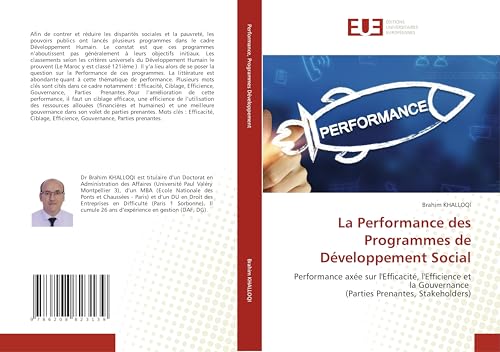 La Performance des Programmes de Développement Social